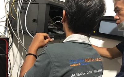 Instalasi Akses Point Unifi dan Maintenance CCTV