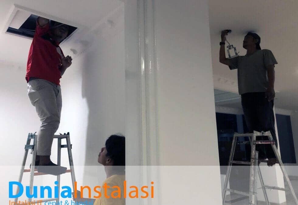 Instalasi Jaringan Wifi di Perumahan Tanjung Mas
